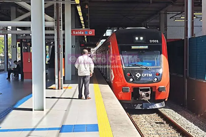 Franco da Rocha de trem